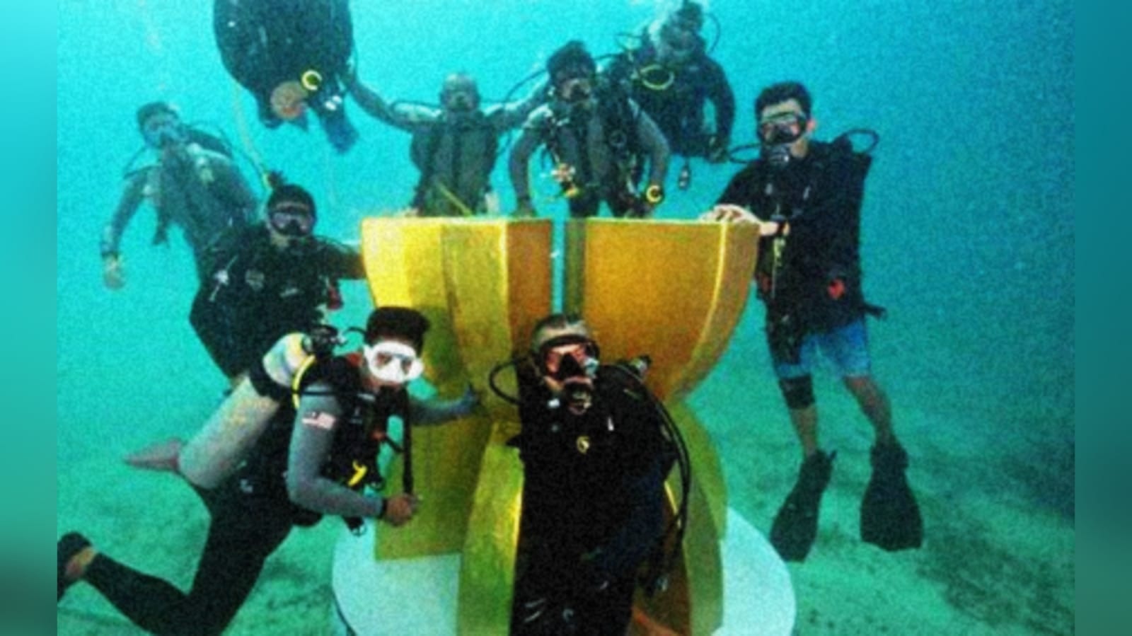 UNDERWATER MINI LANDMARKS IN MALAYSIA